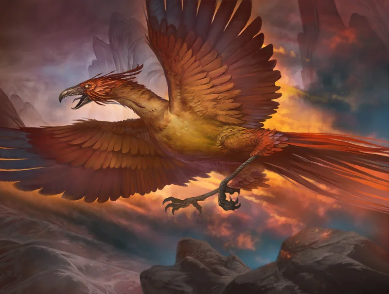 Behind the Cards - Ashcloud Phoenix — Howard Lyon Fine Art and